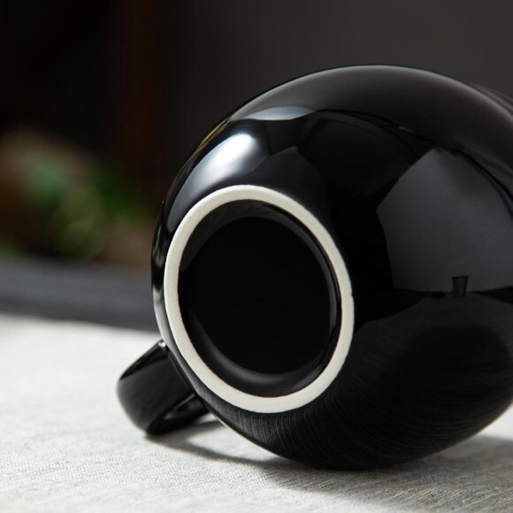 Ceramic Teacup with Infuser and Lid, Mug with Lid for Steeping(Any Color) - Picture 7 of 13